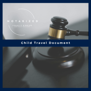 Child Travel Document